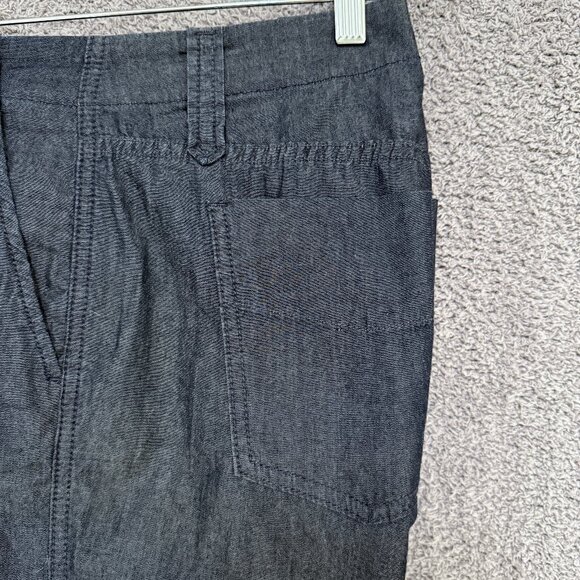 Banana Republic Chambray Denim 12" Bermuda Shorts - Picture 4 of 5